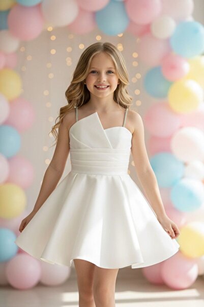 Lidya Kids KIZ ÇOCUK MEZUNİYET ELBİSESİ