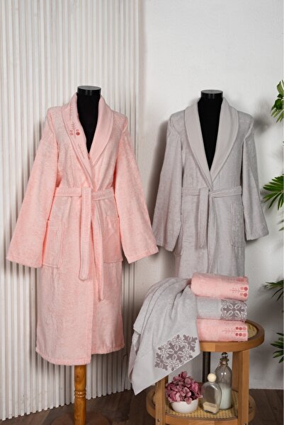 Fiesta Tekstil Victoria Bambu 6 Piece Bathrobe Set