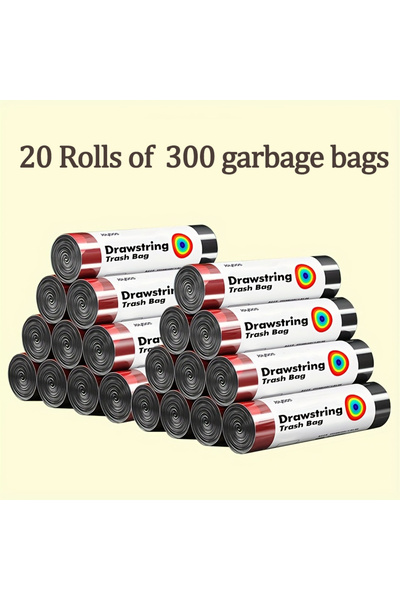 Choice1 20 Rolls-300 bag pcs JOYBOS Trash Bags Large Capacity 40x50cm Garbage...