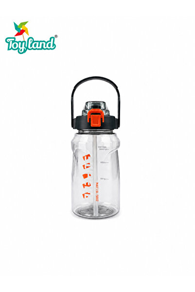 TOY LAND 1.5L Leakproof Sports Water Bottle with Straw & Carry Handle – Porta...