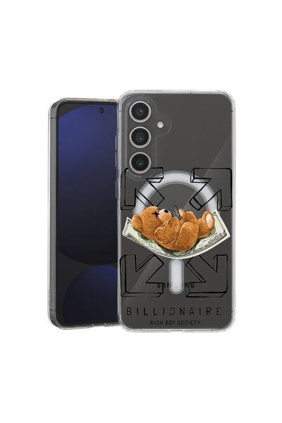 bestcase Husă pentru Samsung Galaxy A36 cu design Billionaire Bear, TPU anti-...