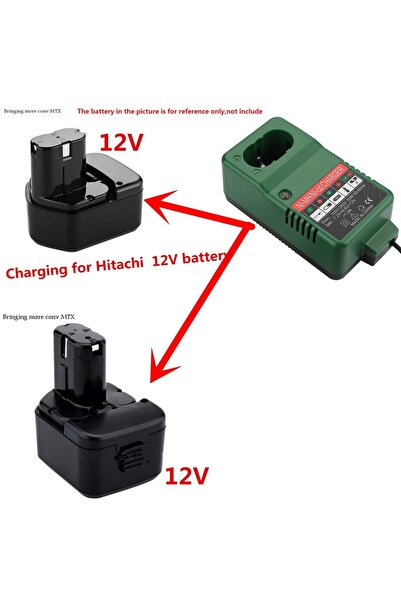 Choice EU NEW NI-CD NI-MH Battery Charger for Hitachi 12V battery EB1214S EB1...