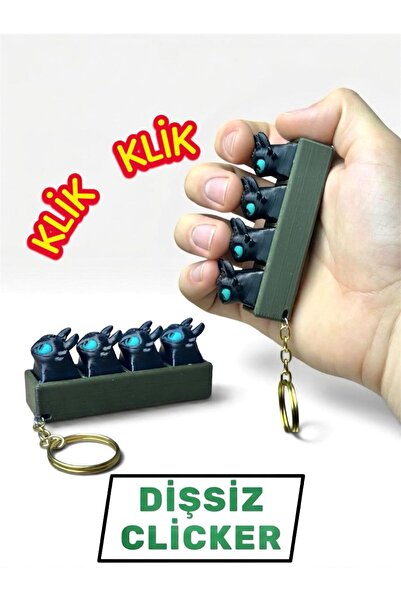 Storm3D Dişsiz Clicker/Clickey Stres Oyuncağı/klavye stres giderici