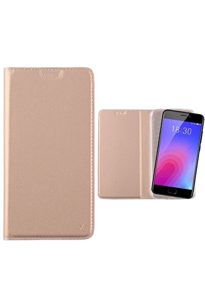 OEM Magnet Book Stand Meizu M6 Χρυσό