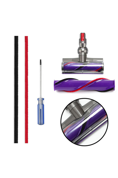 Choice 2pcs Plush Strips For Dyson V11 - V15 Vacuum Cleaner Rolling Brush Strips