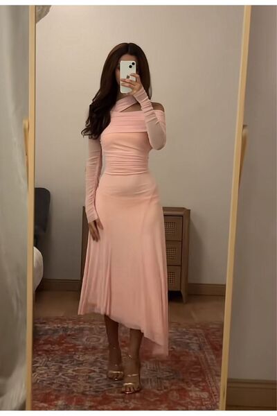No Comment soft evening dress