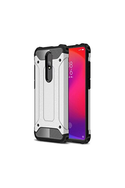 OEM Tough Armor Xiaomi Redmi 8A Ασημί