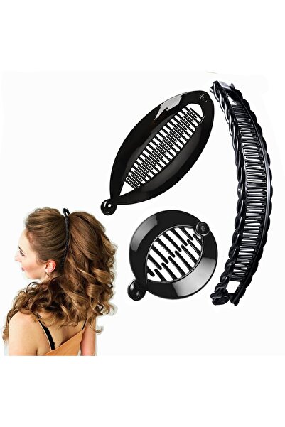 Choice4 Style 2 3Pcs/Set Fish Shape Hair Claws Clips Ponytail Holder for Wome...