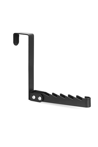choice2 Black 1pc Collapsible Hooks Over-Door Coat Rack Creative Space-Saving...