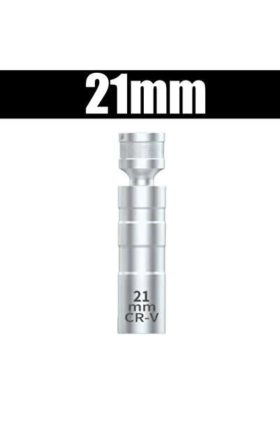 Choice7 1PC 21mm 3/8inch Universal Spark Plug Socket with Magnetic Thin Wall ...