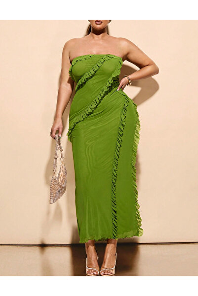 Evendi Rochie lunga, Verde