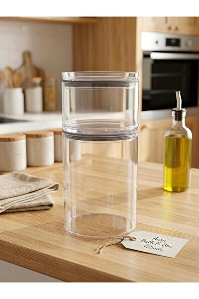 cook&kitchen Emhose Round Food Container Set of 2