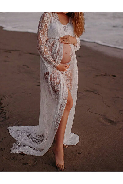 Evendi Kimono, White