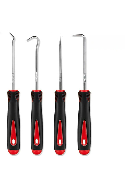 Choice Red Version 4Pcs Car Oil Seal Screwdrivers Set Auto O-Ring Seal Gasket...