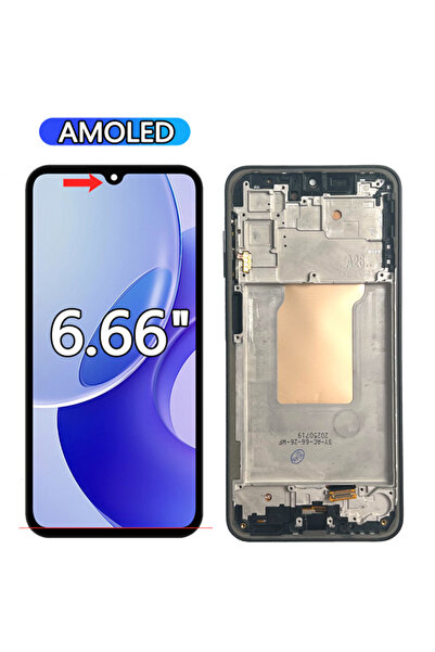 Choice3 شاشة AMOLED جديدة مقاس 6.66 بوصة مع تقنية Fra لهاتف A26، شاشة LCD تعم...