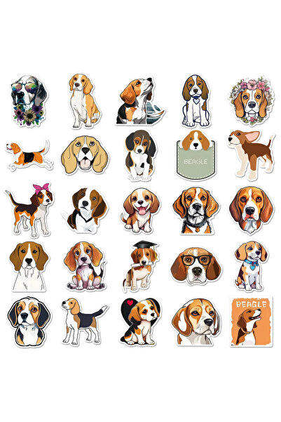 Choice 50pcs 50PCS Beagle Dog Graffiti Stickers Cute Dogs Cartoon Decal Lugga...