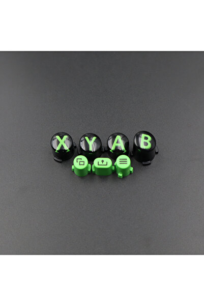 Choice10 مجموعة أزرار بديلة متعددة الألوان من Aomori Green لجهاز Xbox Series ...