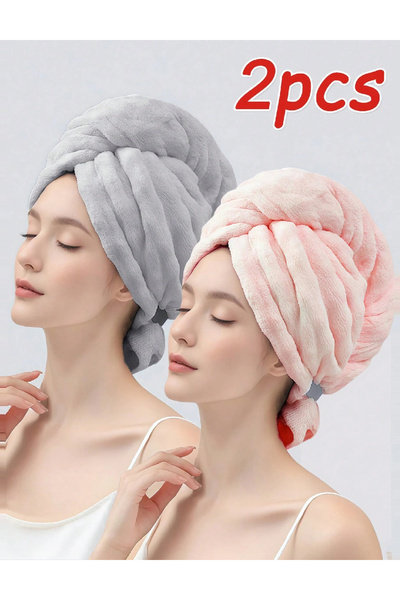 Evendi Towel set, Pink/Grey