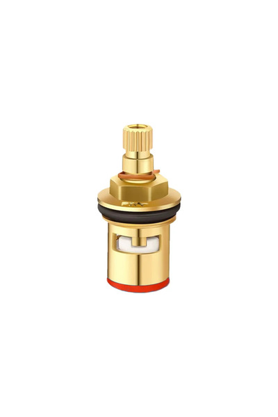 Choice Red Reverse Brass Ceramic Replacement Tap Valves Universal 1/2pc Cartr...