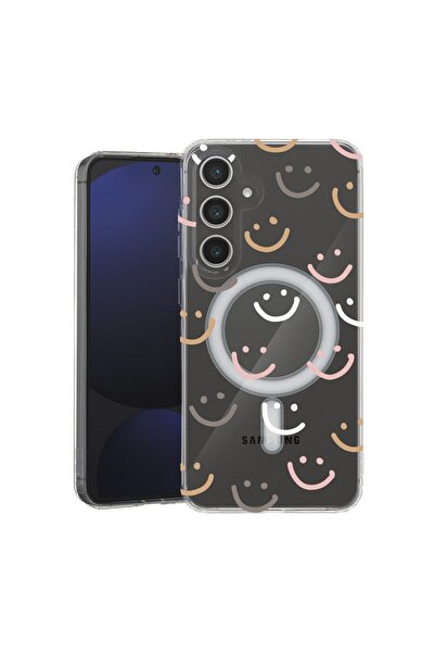 bestcase Husă pentru Samsung Galaxy A56 cu Design Smile Please, Mag Anti Shoc...