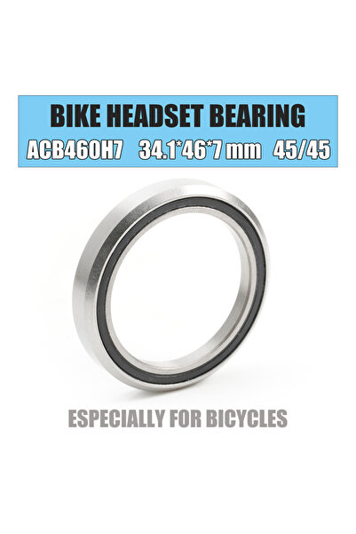 Choice ACB460H7 Bike Headset Bearings 34.1*46*7 mm 45/45 1PC ACB Road MTB Ang...
