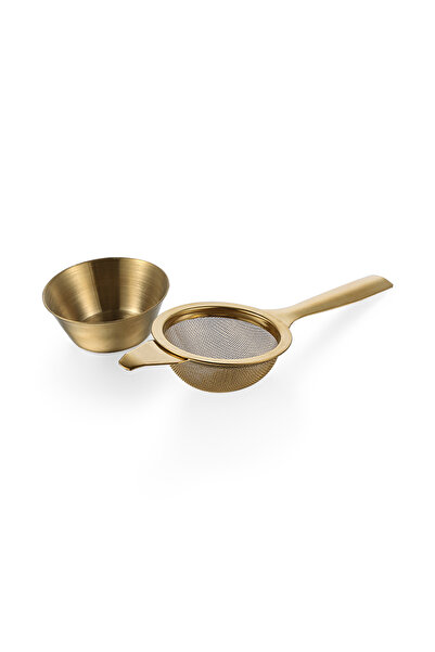 Choice1 gold 1set Fine Tea Strainer Filters Kongfu Stainless Steel Mesh Colan...