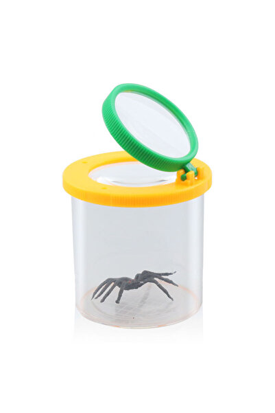Choice YELLOW Kids Insect Observation Box 3X 6X Magnifying Glass Children Cra...
