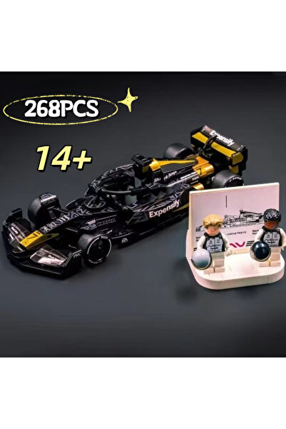 Choice طقم إبداعي جديد للتركيب الذاتي APXGP Racing Speed مكون من 268 قطعة، مو...