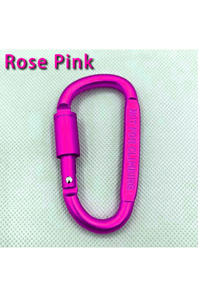 choice2 Rose Pink Outdoor Aluminium Alloy Sports Keychain High Quality Multi ...