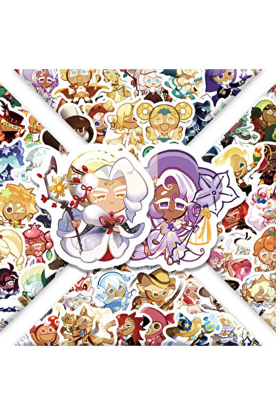 Choice 100pcs 100PCS Cookie Run Kingdom Cartoon Sticker DIY Snowboard Laptop ...