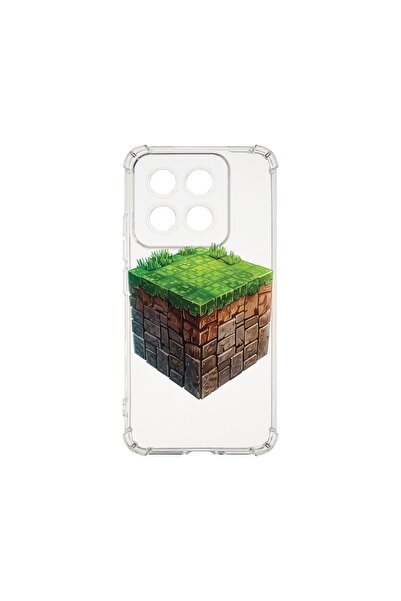 bestcase Husa pentru Xiaomi 14T Pro, BestCase¬Æ Anti Shock 1.5MM, Minecraft W...