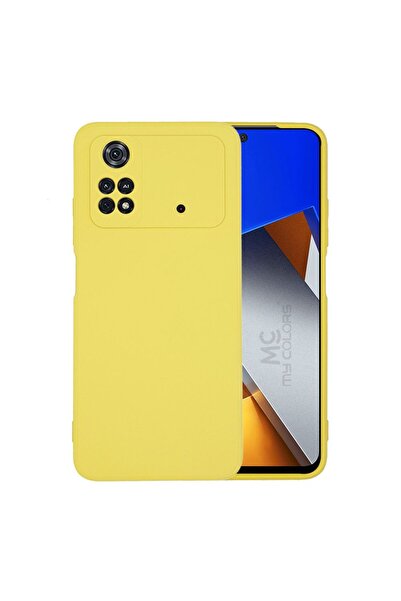 Sonique Θήκη Σιλικόνης My Colors Xiaomi Poco M4 Pro 4G Κίτρινο