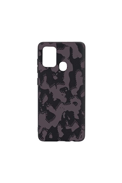 bestcase Husa Silicon, Compatibila cu Xiaomi Poco C40 / Redmi 10C, Gray Camou...