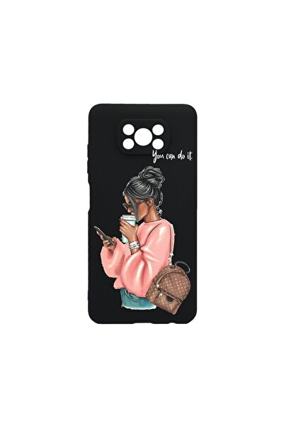 bestcase Тънък силиконов калъф 0.8ММ, съвместим с Xiaomi Poco X3, Дизайн  "Па...