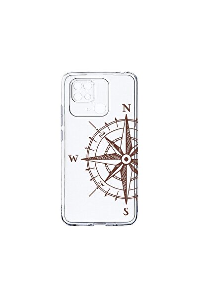bestcase Прозрачен силиконов калъф 2ММ, съвместим с Xiaomi Redmi 10C, Компас,...