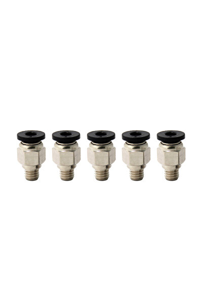 Choice1 5PCS 3D Printer Remote Feeding Tube Connectors 2/5/10 Straight-Throug...