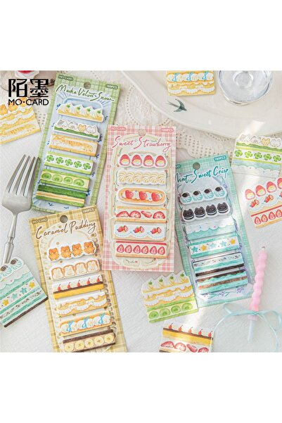 Choice 4pcs mix Special-shaped Index Sticky Notes, Dingding Cake Shop Series,...