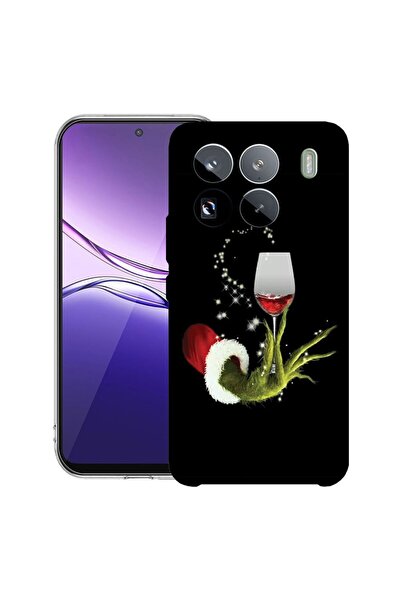 bestcase ¬Æ Husa Clear Slim Silicon Compatibila cu Xiaomi 15 Pro, Xmas GreenM...