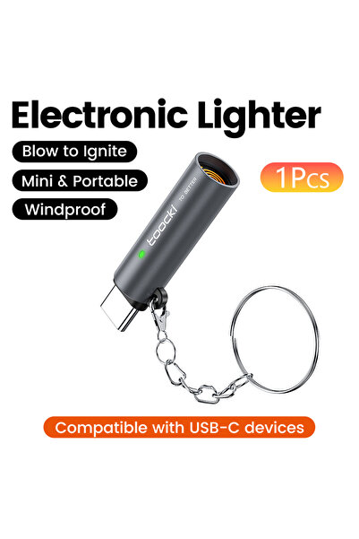 Choice1 toocki 1Pcs Toocki NEW Updated Mini USB C Cigarette Lighter Flameless...