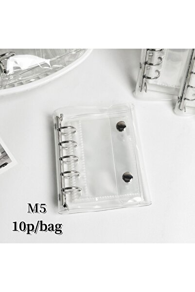 Choice M5 and 10P M5/A8/A7/A6 Transparent Binder, Sticker Book, Sticker Stora...
