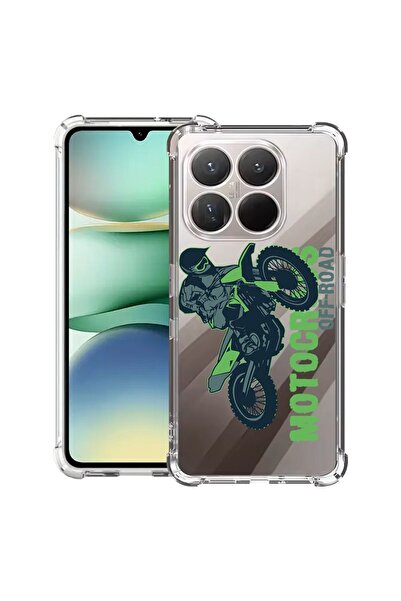 bestcase Husa anti-shock pentru Xiaomi 15T, design motocross, col»õuri √ÆntƒÉ...