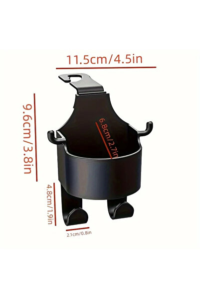 Choice 1PC Multifunctional Hook for Car Seat Head Rest, 3 in 1 Vehicle Backse...