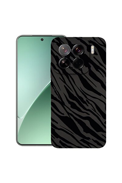bestcase ¬Æ Husa pentru Xiaomi 15, Zebra Pattern, Slim Silicon 0.8MM, Antisoc...
