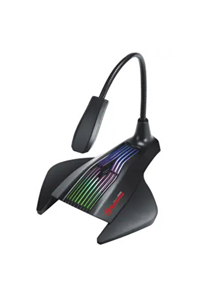 MARVO MIC-01 USB Gaming Rainbow LED Wired Microphone