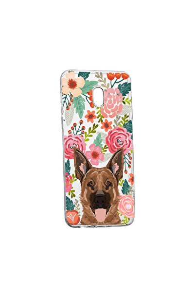 bestcase Калъф с куче и цветя, за Xiaomi Mi4, устойчив на износване, противоп...