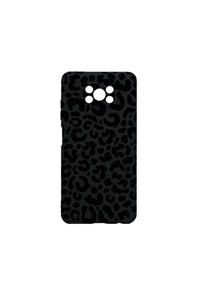 bestcase Тънък силиконов калъф 0.8ММ, съвместим с Xiaomi Poco X3, Леопардов д...