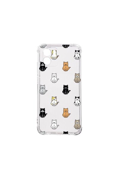 bestcase Αντικραδασμική Θήκη 1.5MM, Συμβατή με Xiaomi Redmi A2, Σχέδιο Γάτας,...