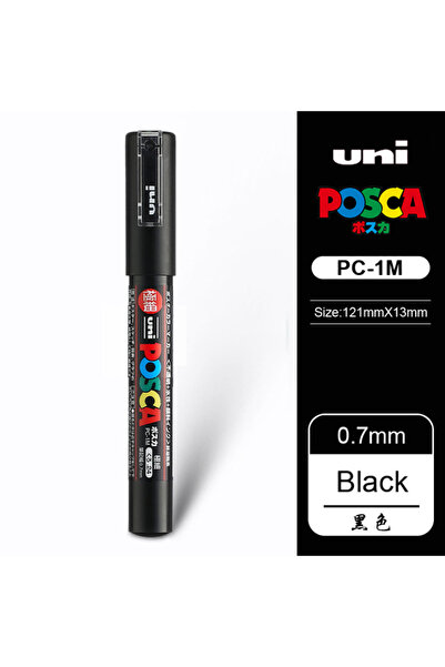 Choice4 1M-24 1pcs Uni POSCA Acrylic Marker Pen PC-1M 0.7mm Plumones Rotulado...