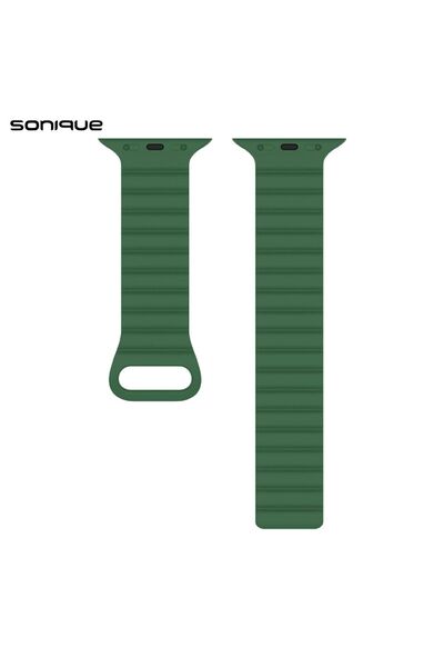 Sonique Λουράκι Σιλικόνης Wavy Magnetic Band για Apple Watch (42/44/45/49MM) ...