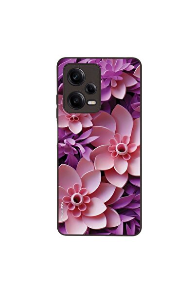 Sonique Θήκη 3D Flower Series για Xiaomi Redmi Note 12 Pro 5G Ροζ